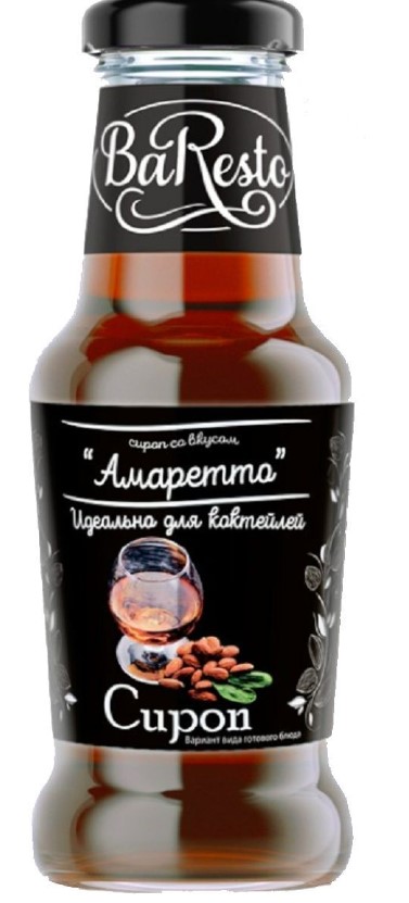 Сироп "Амаретто" BARESTO 250мл*6шт