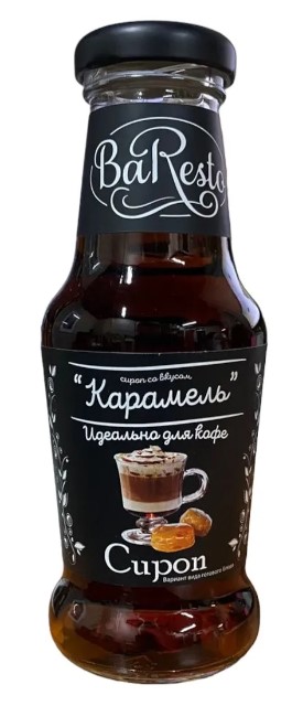Сироп "Карамель" BARESTO 250мл*6шт