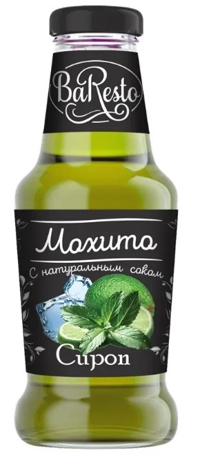 Сироп "Мохито" BARESTO 250мл*6шт 
