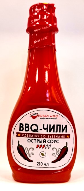 Соус BBQ ЧИЛИ ПЭТ 210мл*24шт NEW ASIA Вьетнам