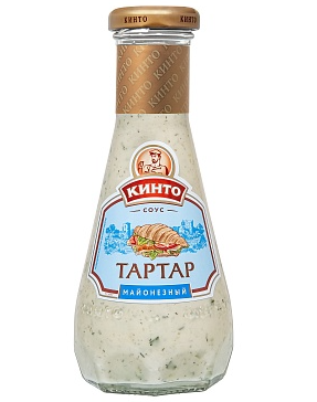 Соус майонезный "ТАРТАР" ТМ "Кинто", 280мл *6шт