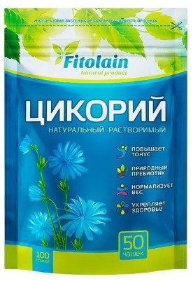 Цикорий порошок FITOLAIN ZIP 100г x12шт