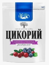 Цикорий порошок БАБУШКИН ХУТОРОК с черникой и брусникой ZIP 100г x12шт