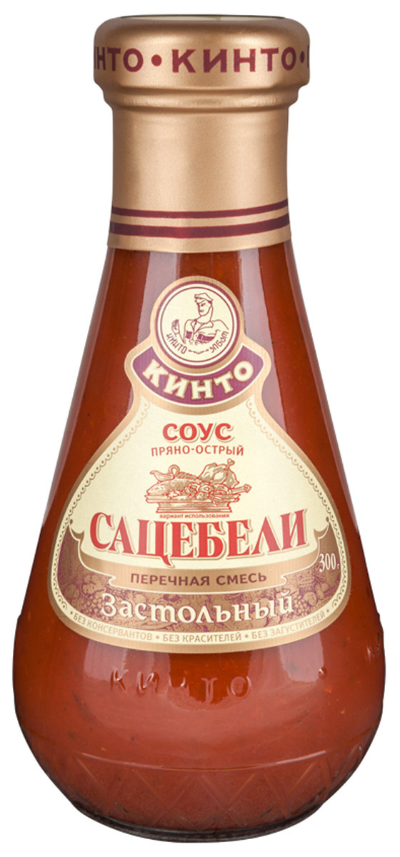 Соус томатный "Сацебели застольный" ТМ "Кинто", 300гр. *6шт